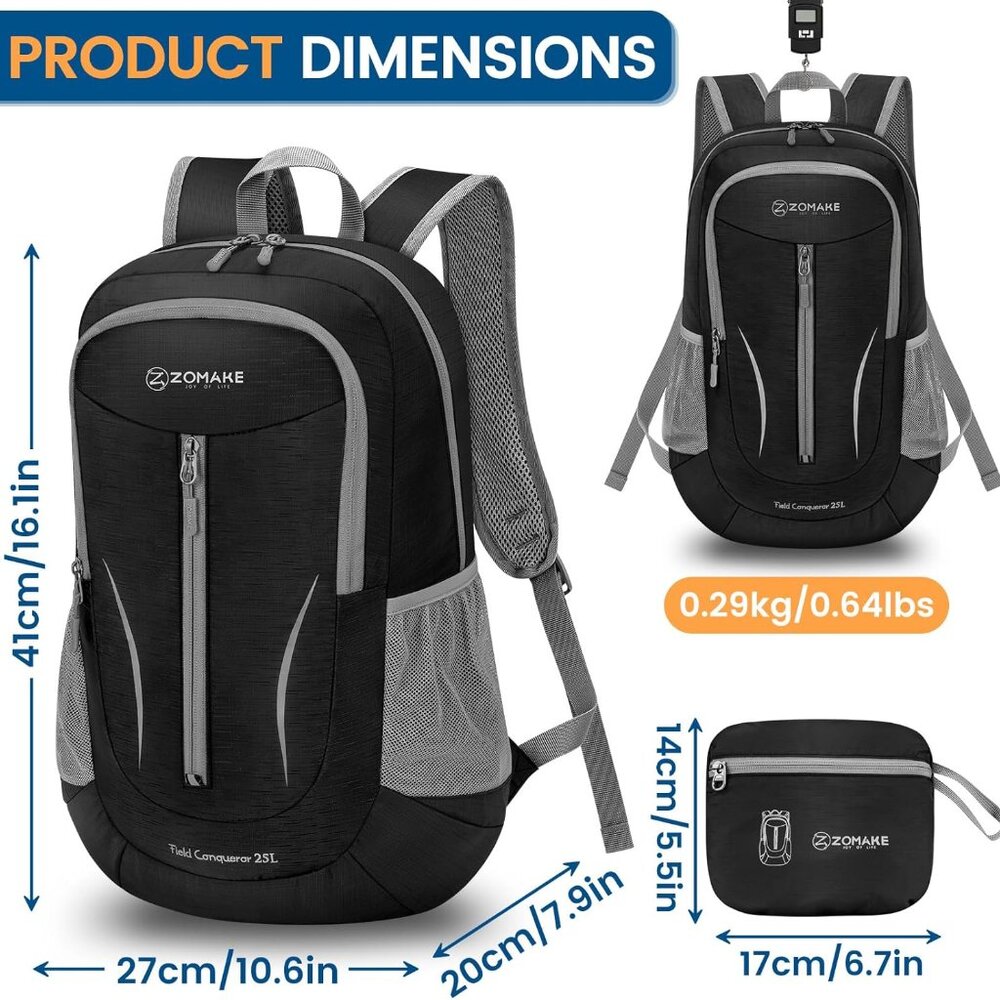 Packable Lightweight Backpack 25l - image 2